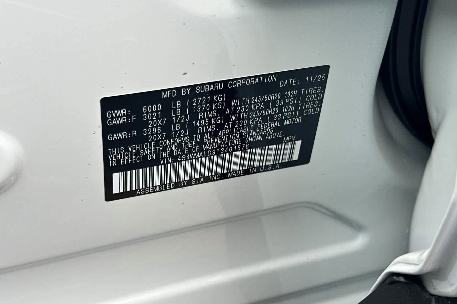 New 2026 Subaru Ascent Bronze Edition image 24