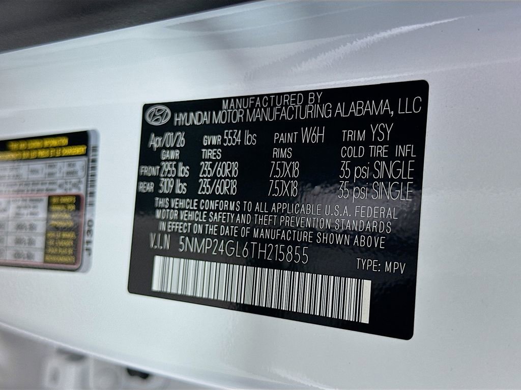 New 2026 Hyundai Santa Fe SEL FWD image 22