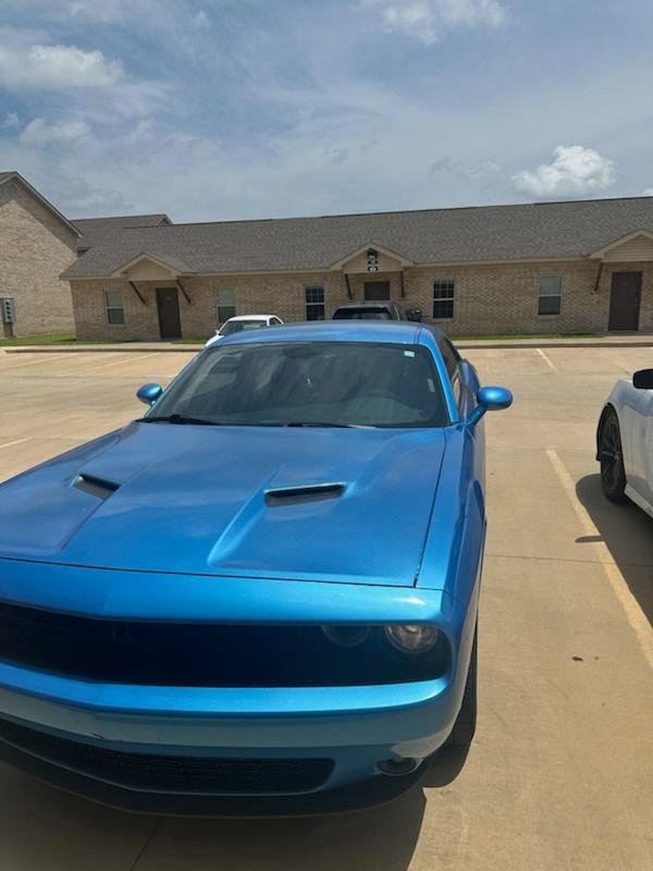 Used 2018 Dodge Challenger SXT w/ Blacktop Package RWD image 2