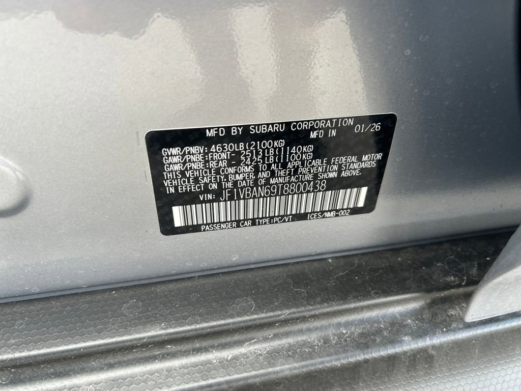 New 2026 Subaru WRX Limited image 15