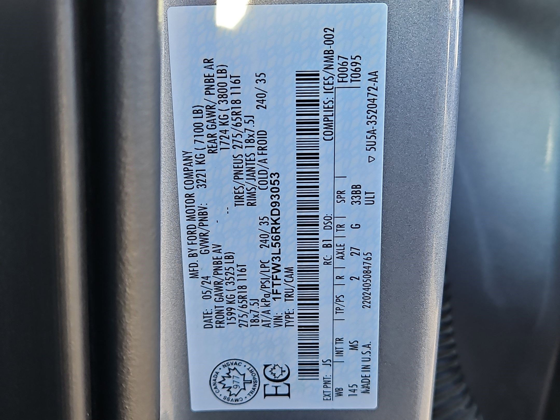 Used 2024 Ford F150 XLT image 34