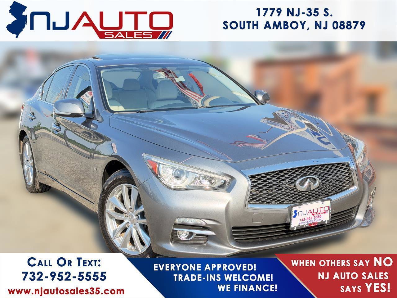 Used 2014 INFINITI Q50 AWD w/ Moonroof Package image 1