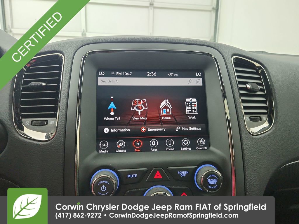 Certified 2020 Dodge Durango GT AWD/4WD image 17
