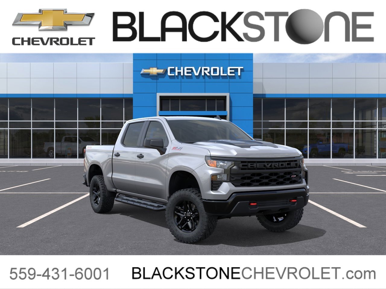 New 2026 Chevrolet Silverado 1500 Custom Trail Boss AWD/4WD image 1