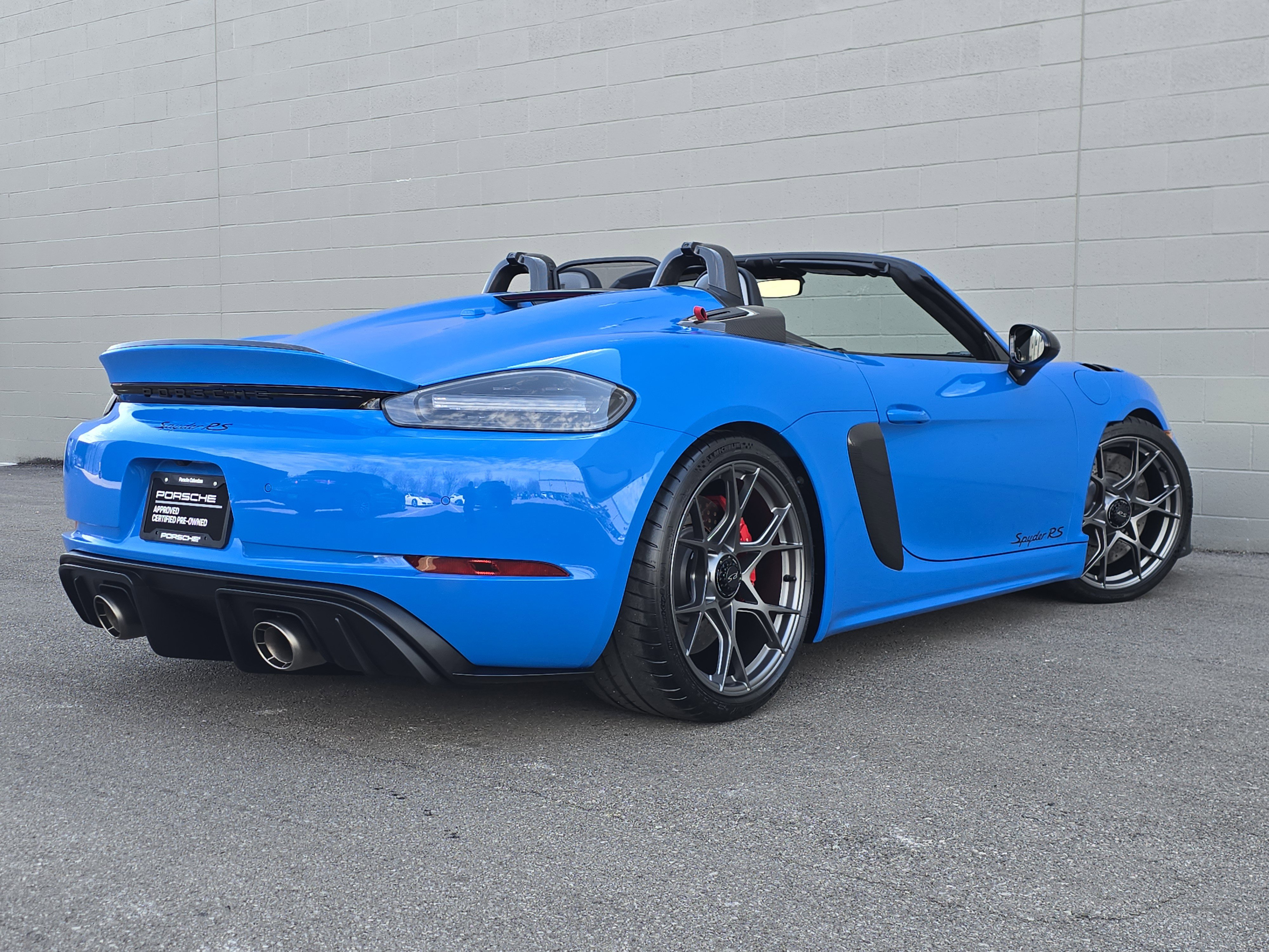 Certified 2025 Porsche 718 Boxster Spyder RS image 9