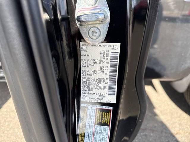 Used 2022 Nissan Frontier SV AWD/4WD image 16