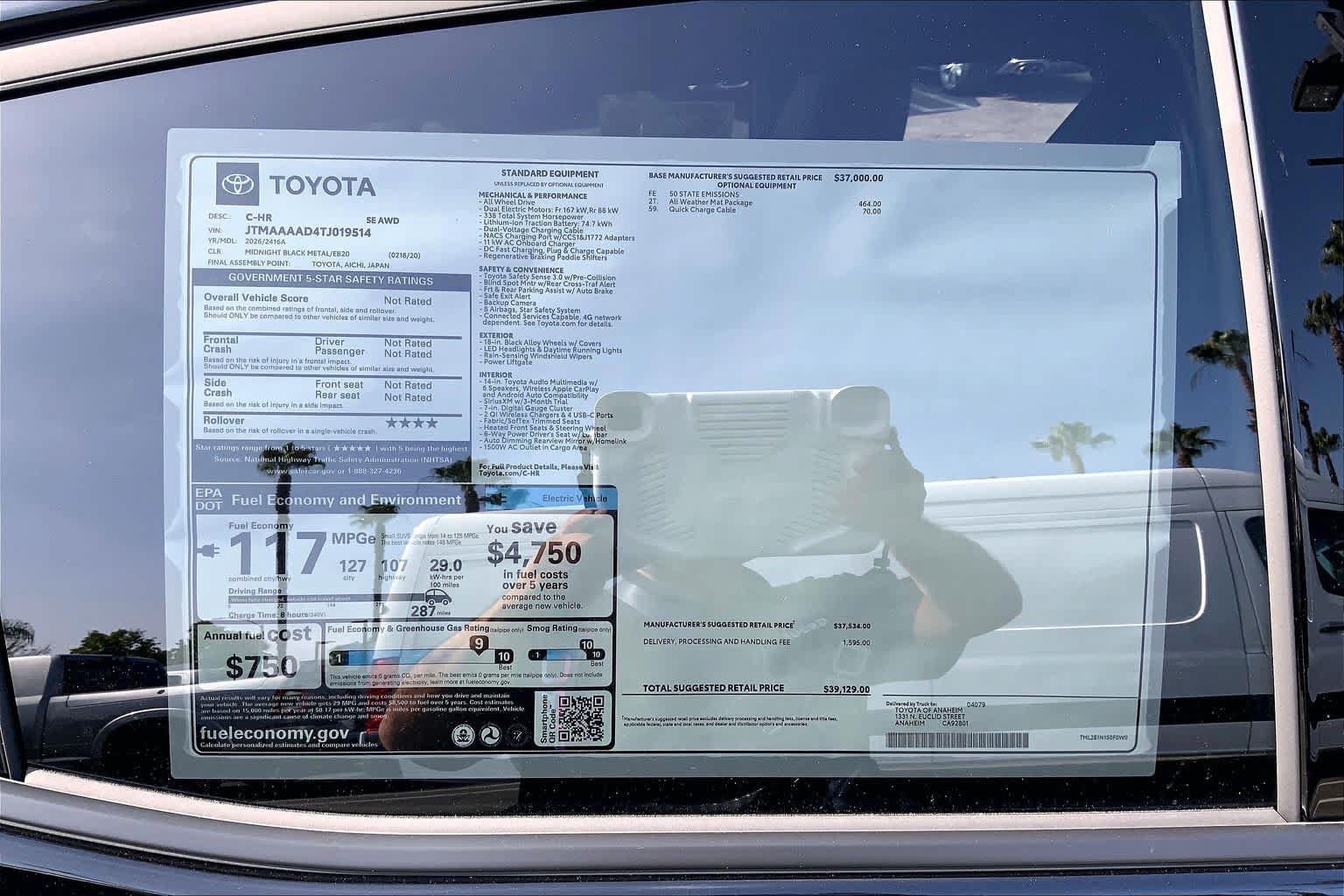 New 2026 Toyota C-HR AWD/4WD image 22