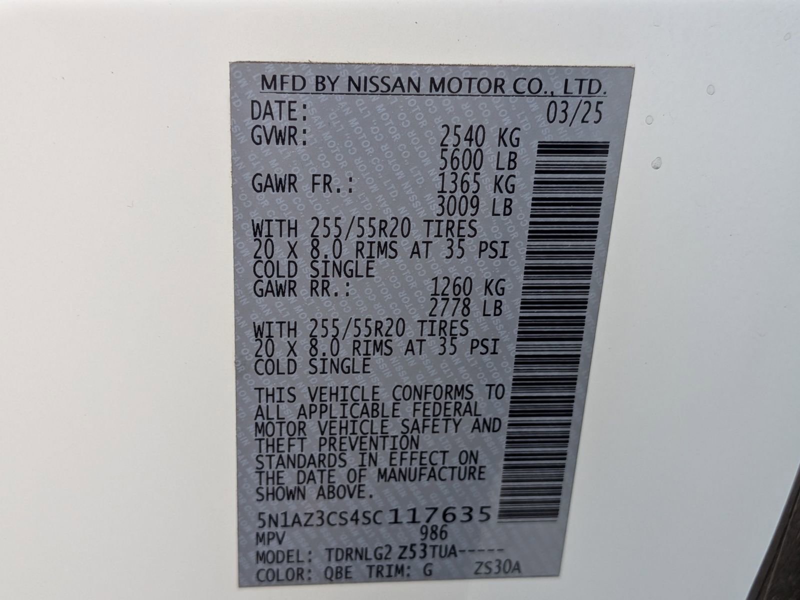 Used 2025 Nissan Murano SL image 43