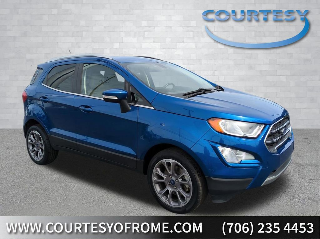 Used 2021 Ford EcoSport Titanium w/ Interior Protection Package