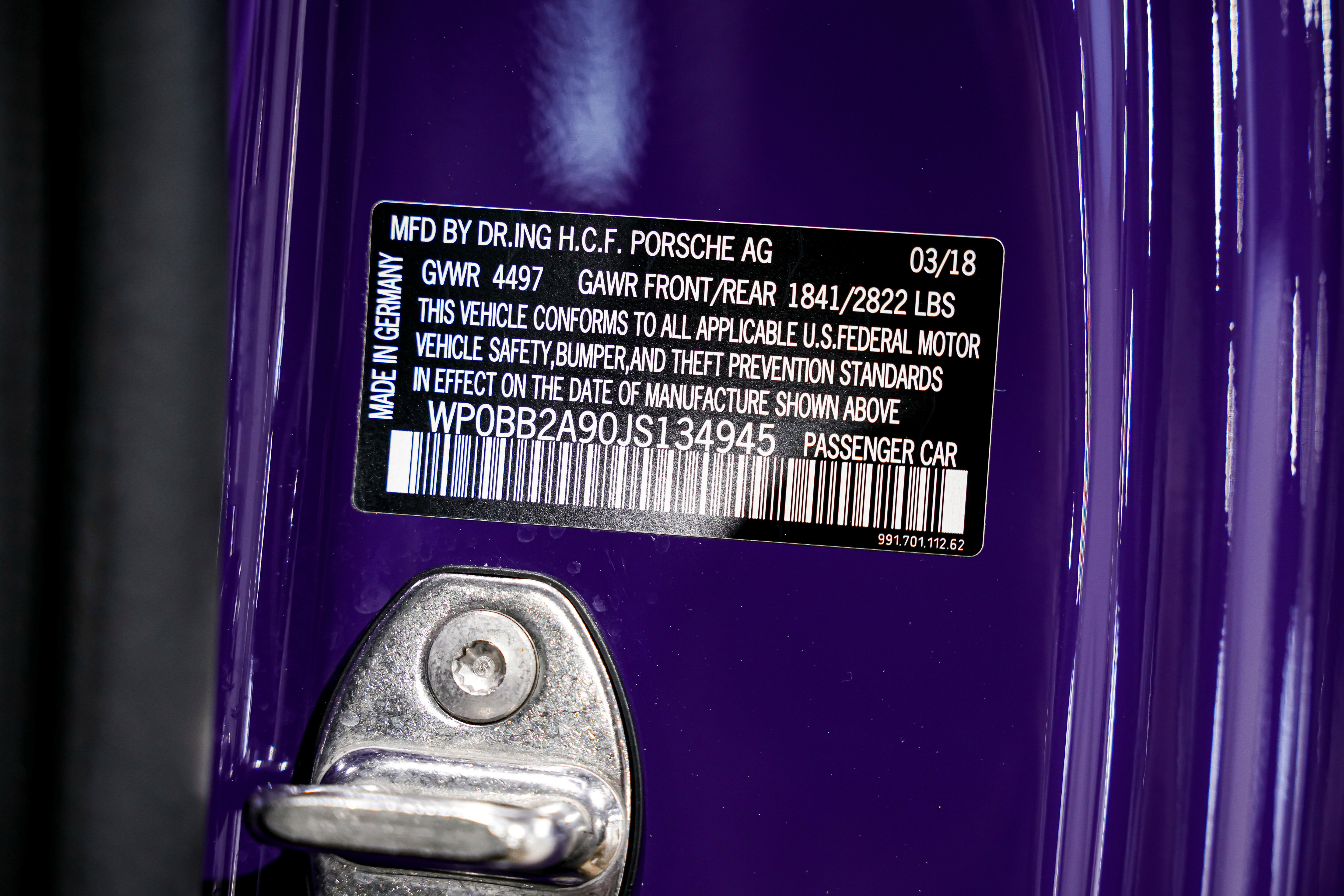 Used 2018 Porsche 911 Targa 4 GTS image 43