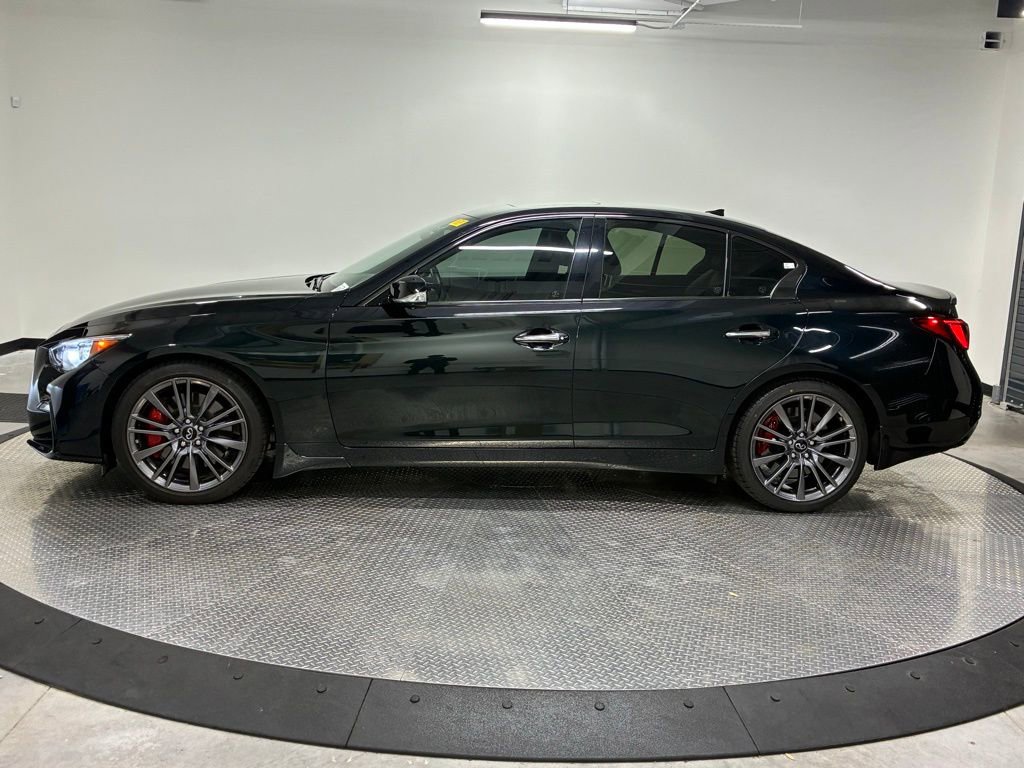 Used 2024 INFINITI Q50 Red Sport 400 w/ Black Opal Edition RWD video 2