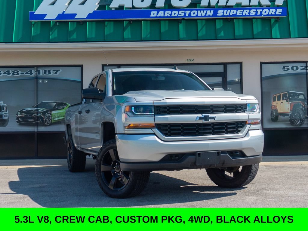 Used 2018 Chevrolet Silverado 1500 Custom w/ Custom Value Package