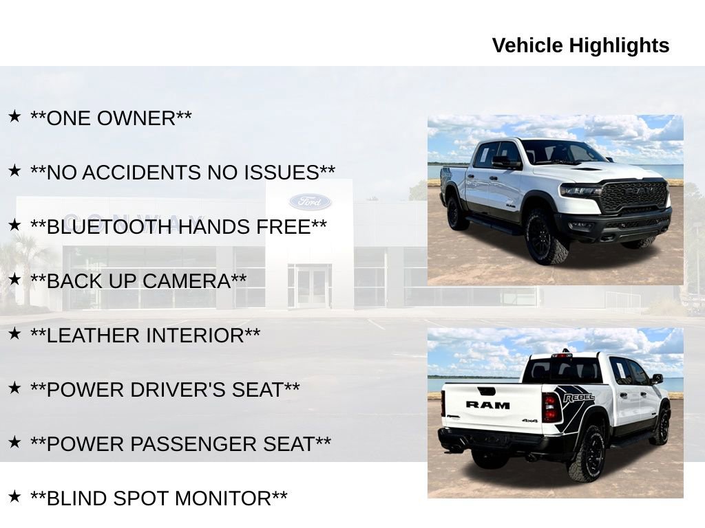 Used 2025 RAM 1500 Rebel w/ Rebel Level 2 Equipment Group image 6