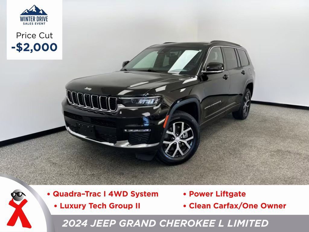 Used 2024 Jeep Grand Cherokee L Limited w/ Luxury Tech Group II
