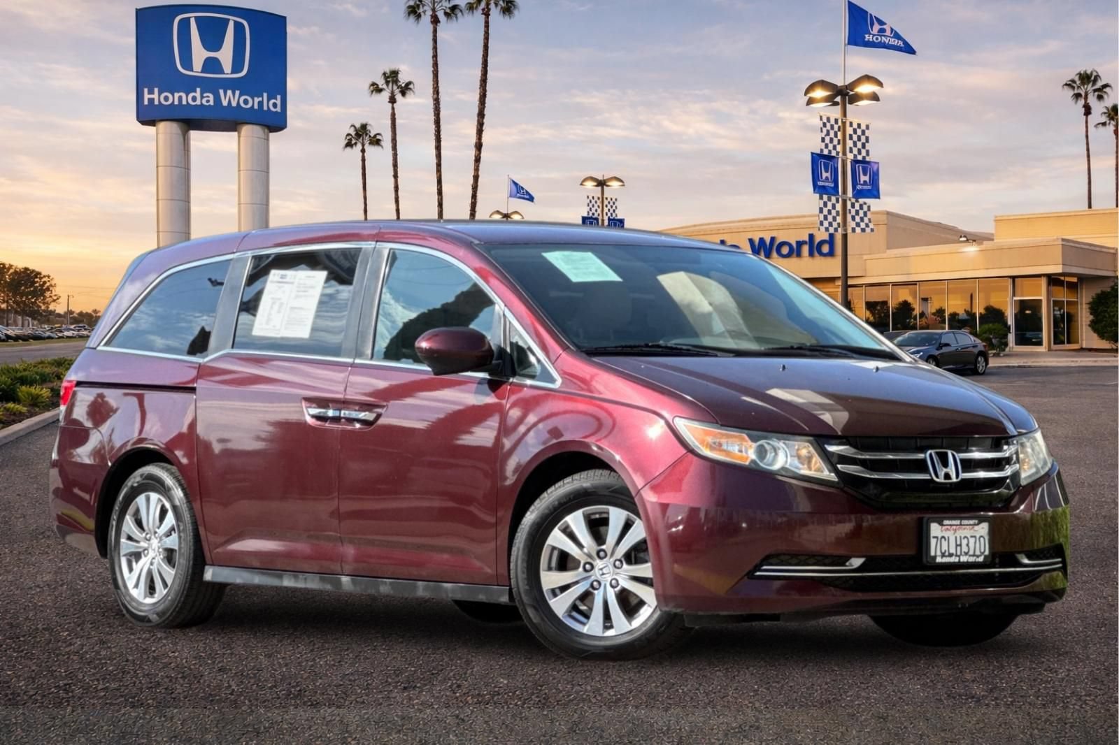 Used 2014 Honda Odyssey EX image 2