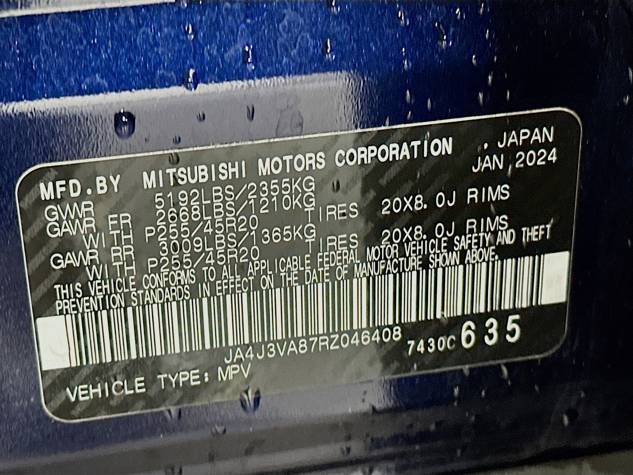 Used 2024 Mitsubishi Outlander SE image 12