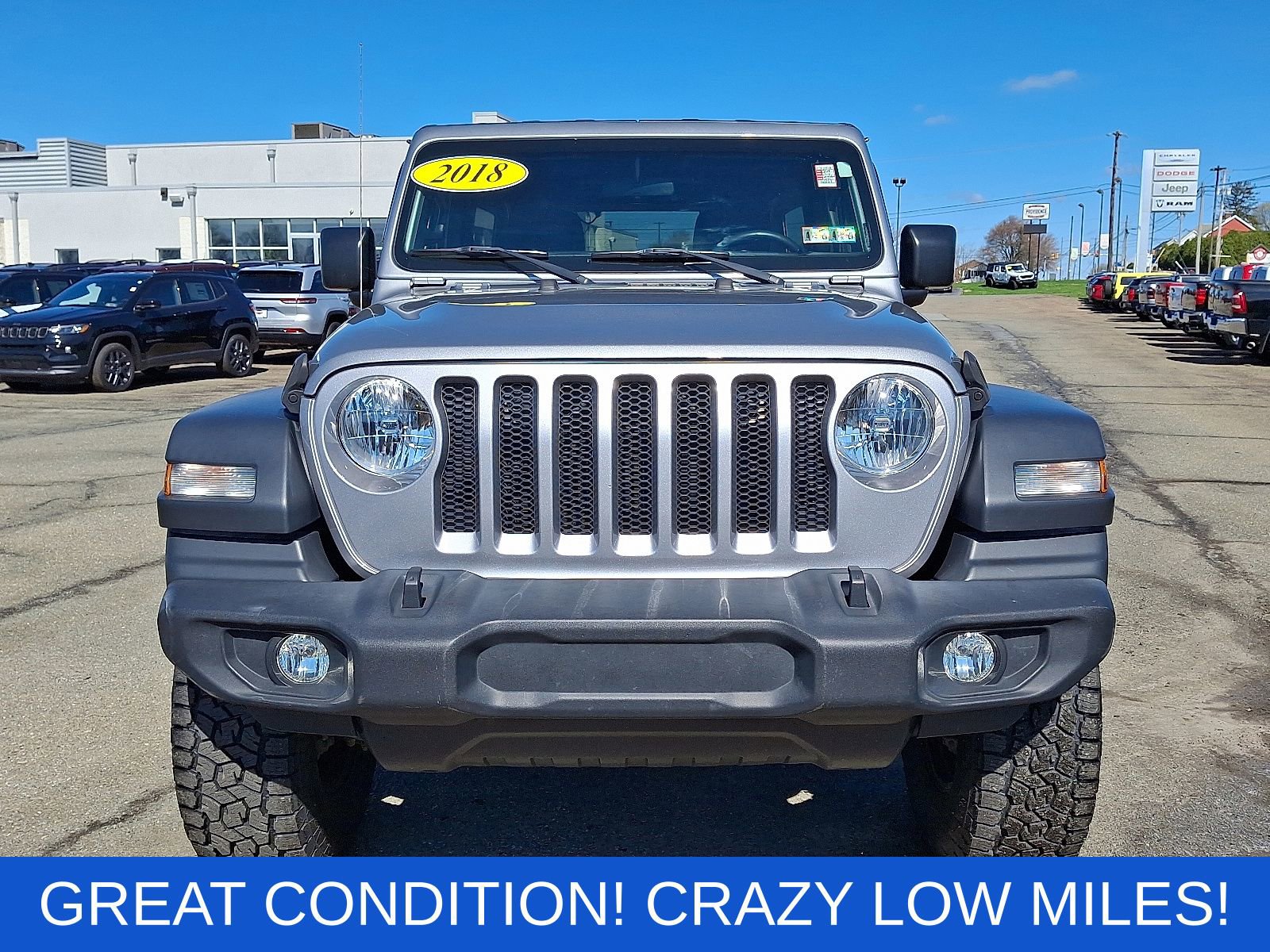 Used 2018 Jeep Wrangler Unlimited Sport S image 2