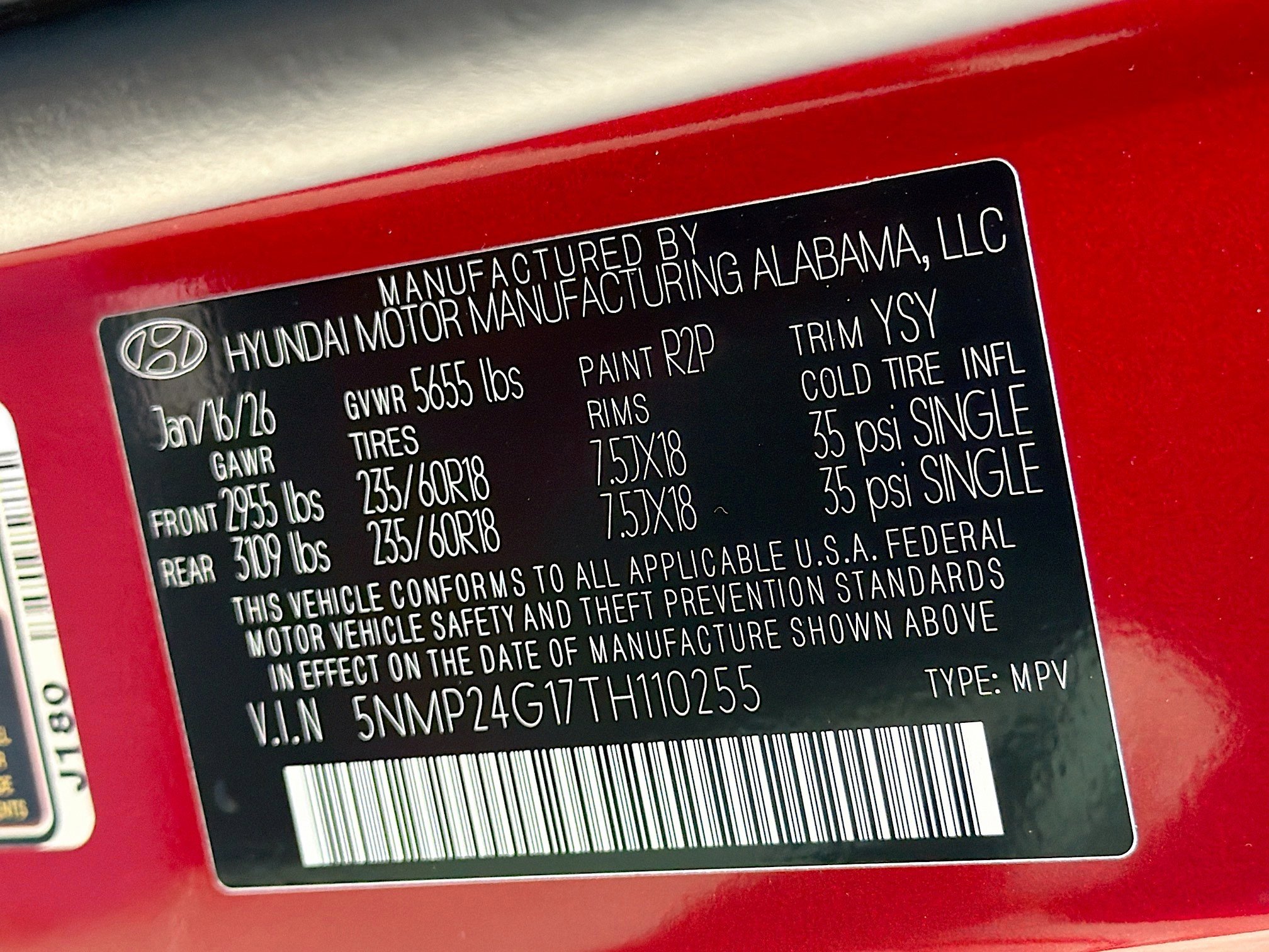 New 2026 Hyundai Santa Fe SEL image 41