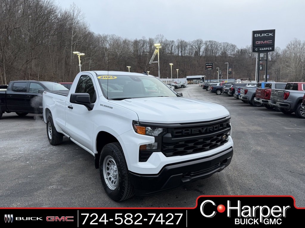 Used 2025 Chevrolet Silverado 1500 W/T w/ WT Value Package image 1