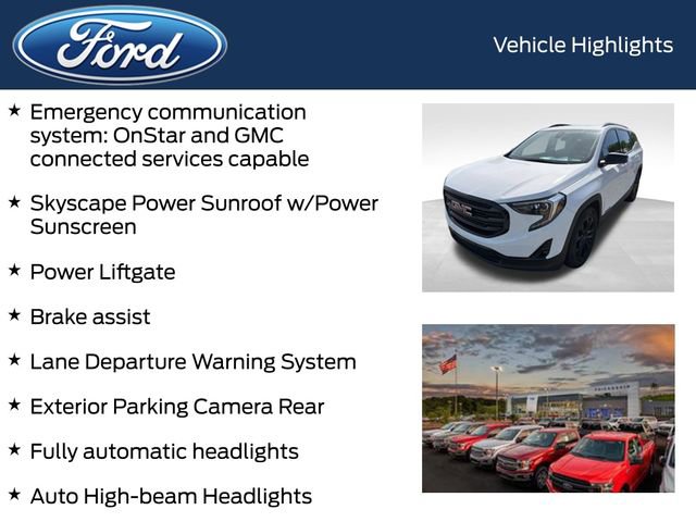 Used 2021 GMC Terrain SLT w/ Infotainment Package II AWD/4WD image 8