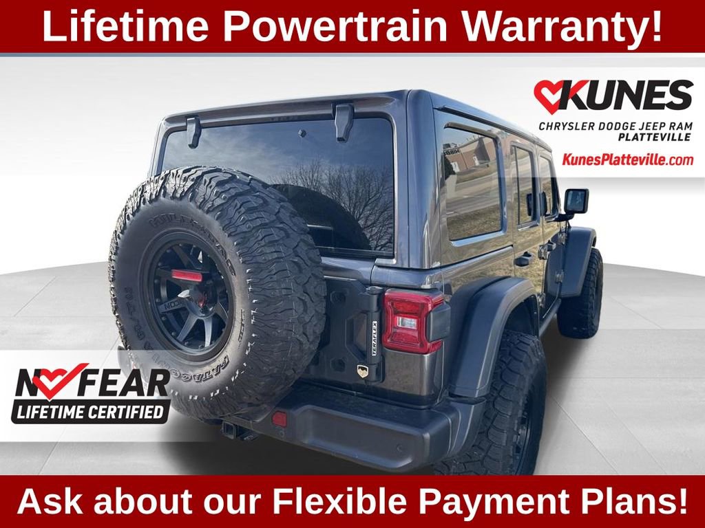 Used 2022 Jeep Wrangler Unlimited Rubicon 4xe w/ Cold Weather Group image 4