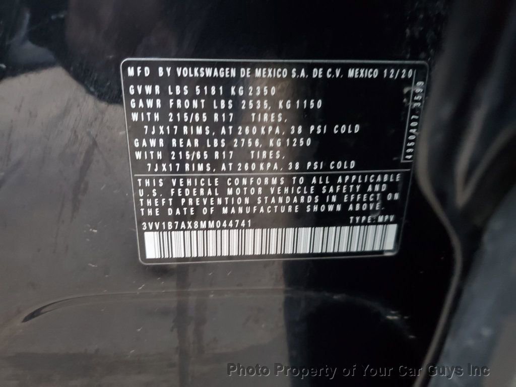 Used 2021 Volkswagen Tiguan S FWD image 24