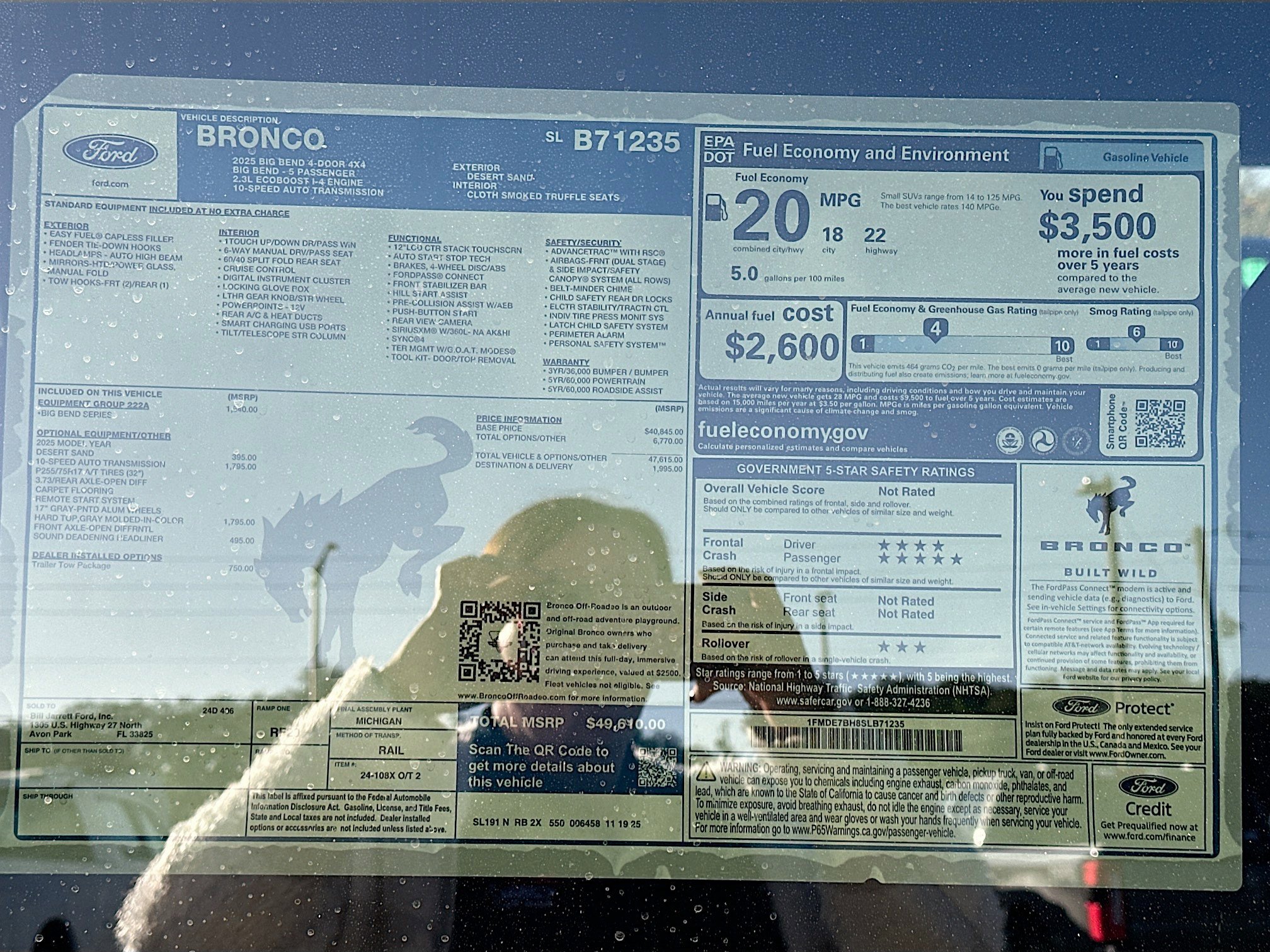 New 2025 Ford Bronco Big Bend image 19