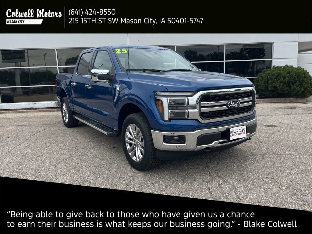 New 2025 Ford F150 Lariat w/ Equipment Group 501A Mid