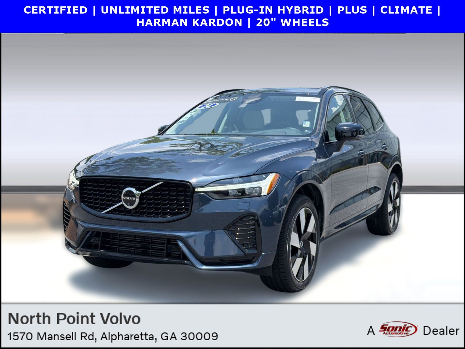 Certified 2024 Volvo XC60 T8 Plus w/ Climate Package