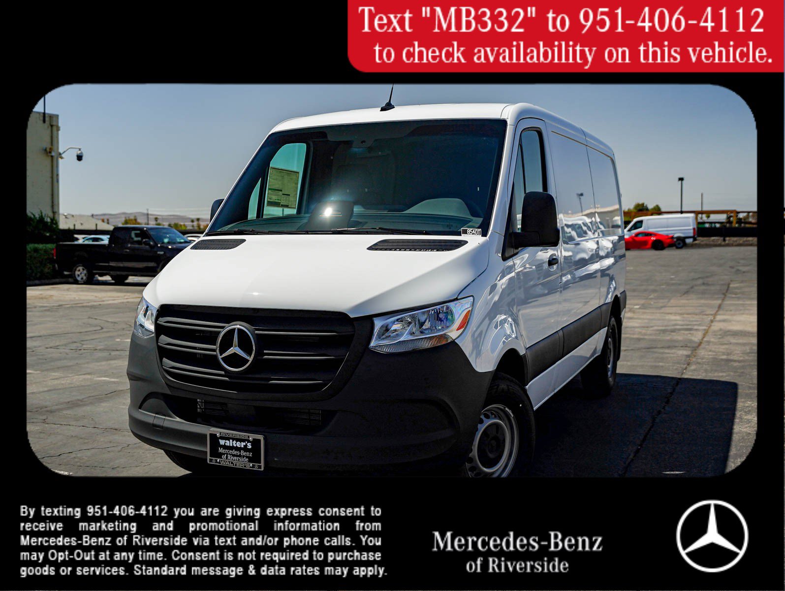 New 2026 Mercedes-Benz Sprinter 2500 image 1