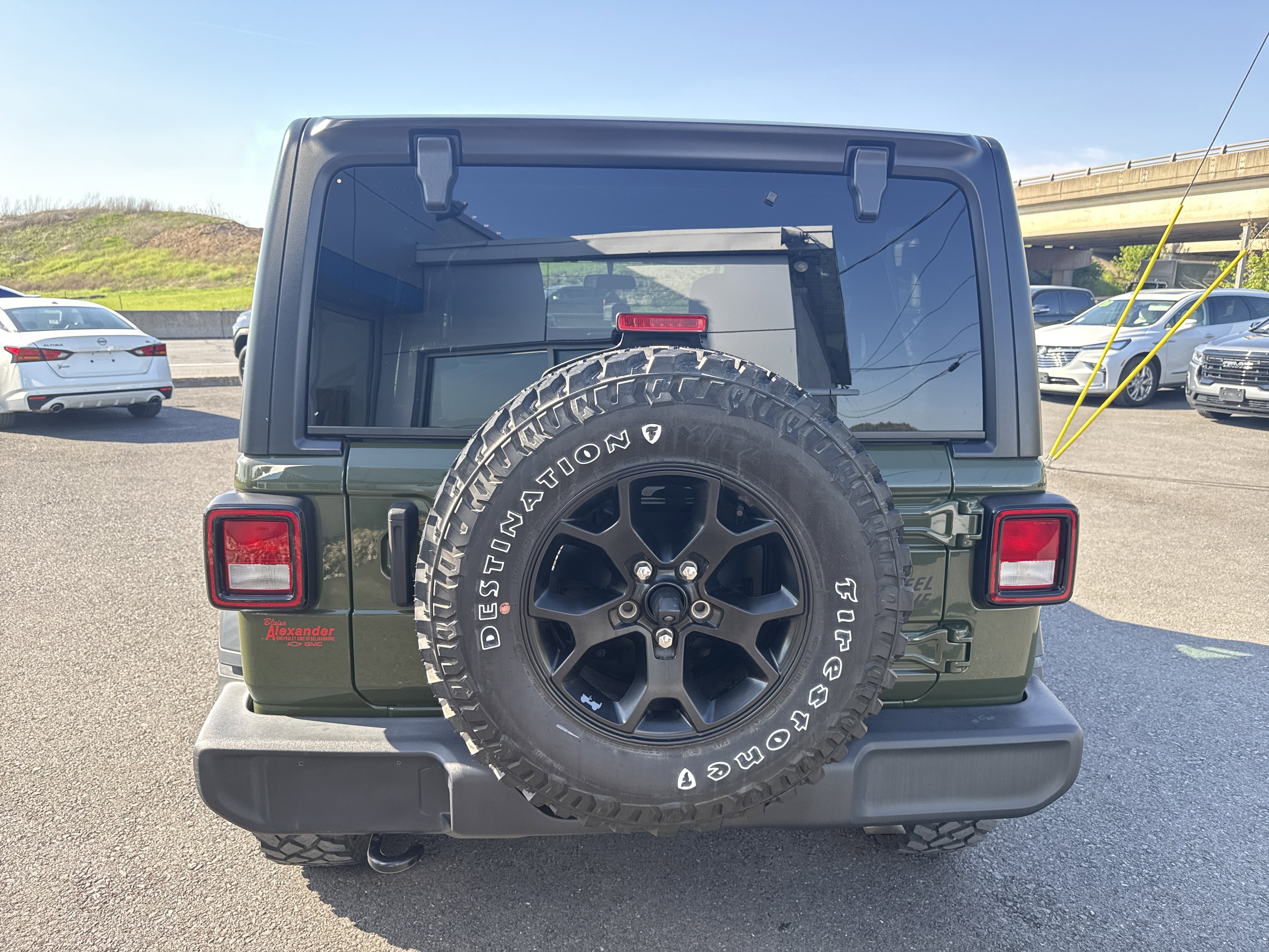 Used 2021 Jeep Wrangler Unlimited Sport AWD/4WD video 4