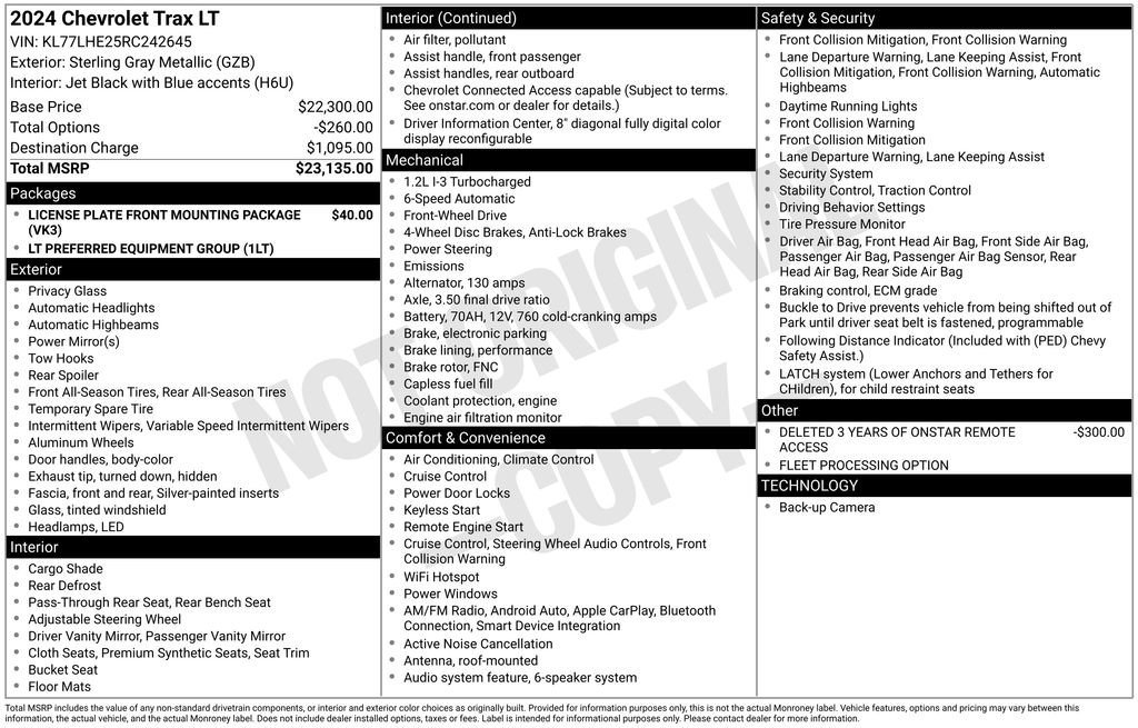 Used 2024 Chevrolet Trax LT image 7