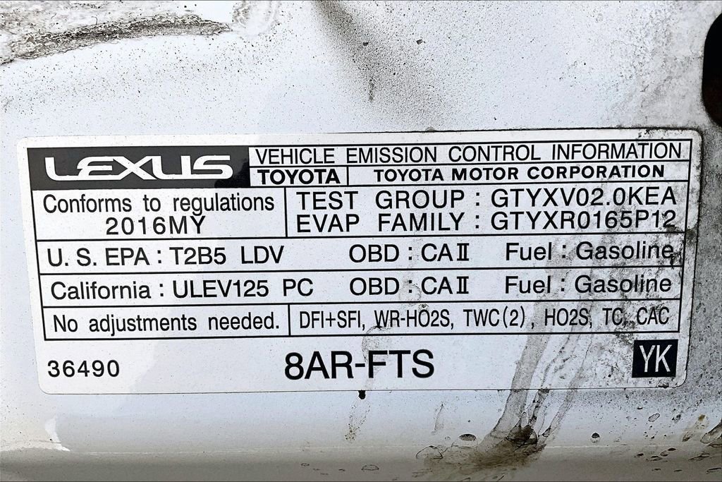Used 2016 Lexus IS 200t RWD image 36