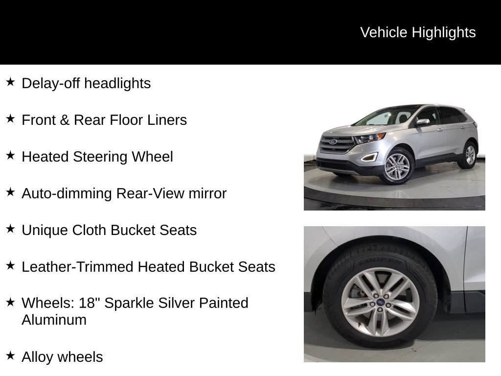 Used 2018 Ford Edge SEL w/ Equipment Group 201A AWD/4WD image 19