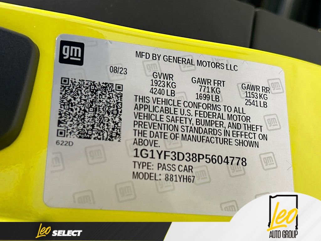 Used 2023 Chevrolet Corvette Z06 w/ Z07 Performance Package image 30