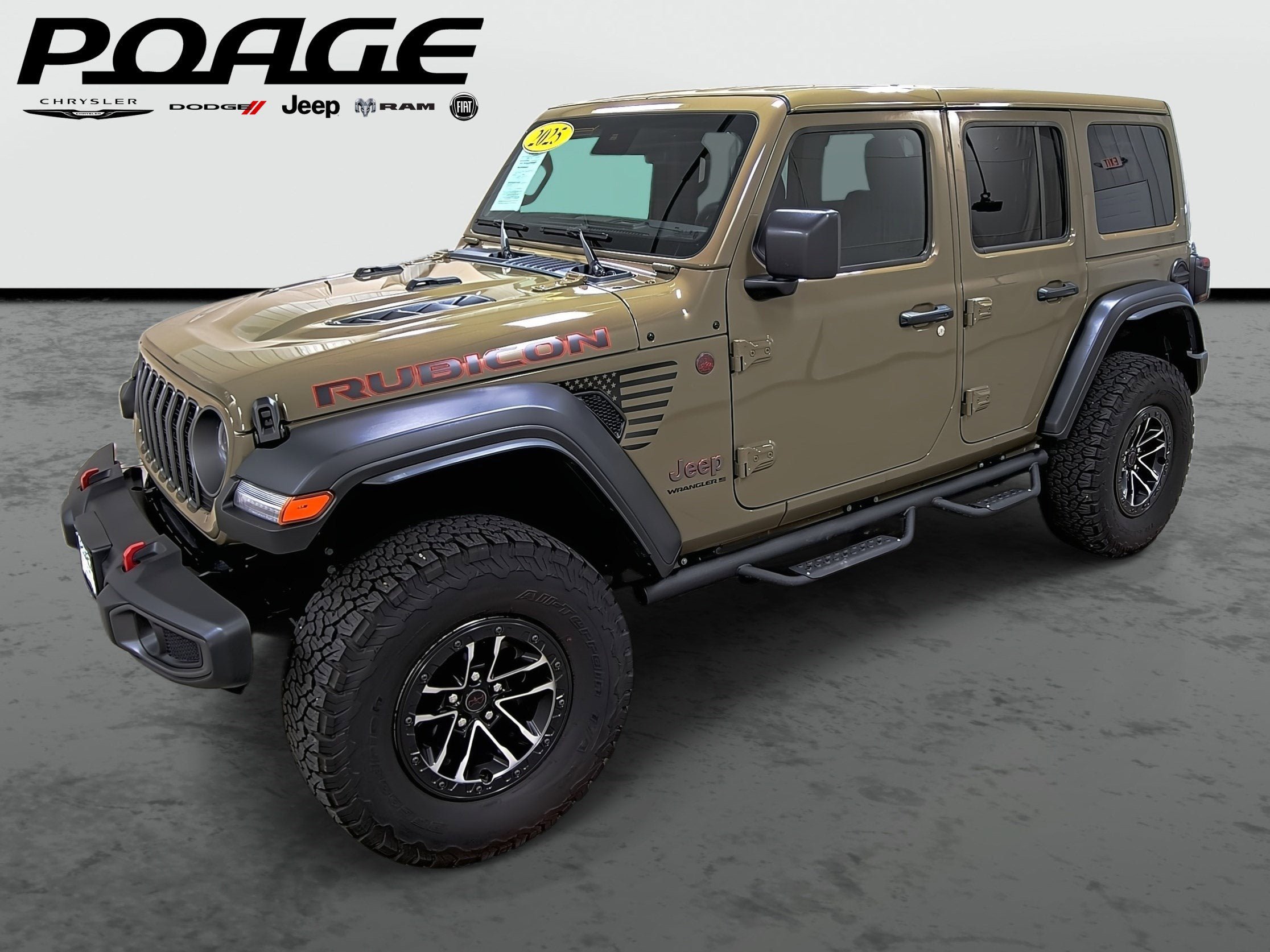 Used 2025 Jeep Wrangler Unlimited Rubicon w/ XTREMEE 35" Tire Package AWD/4WD image 1
