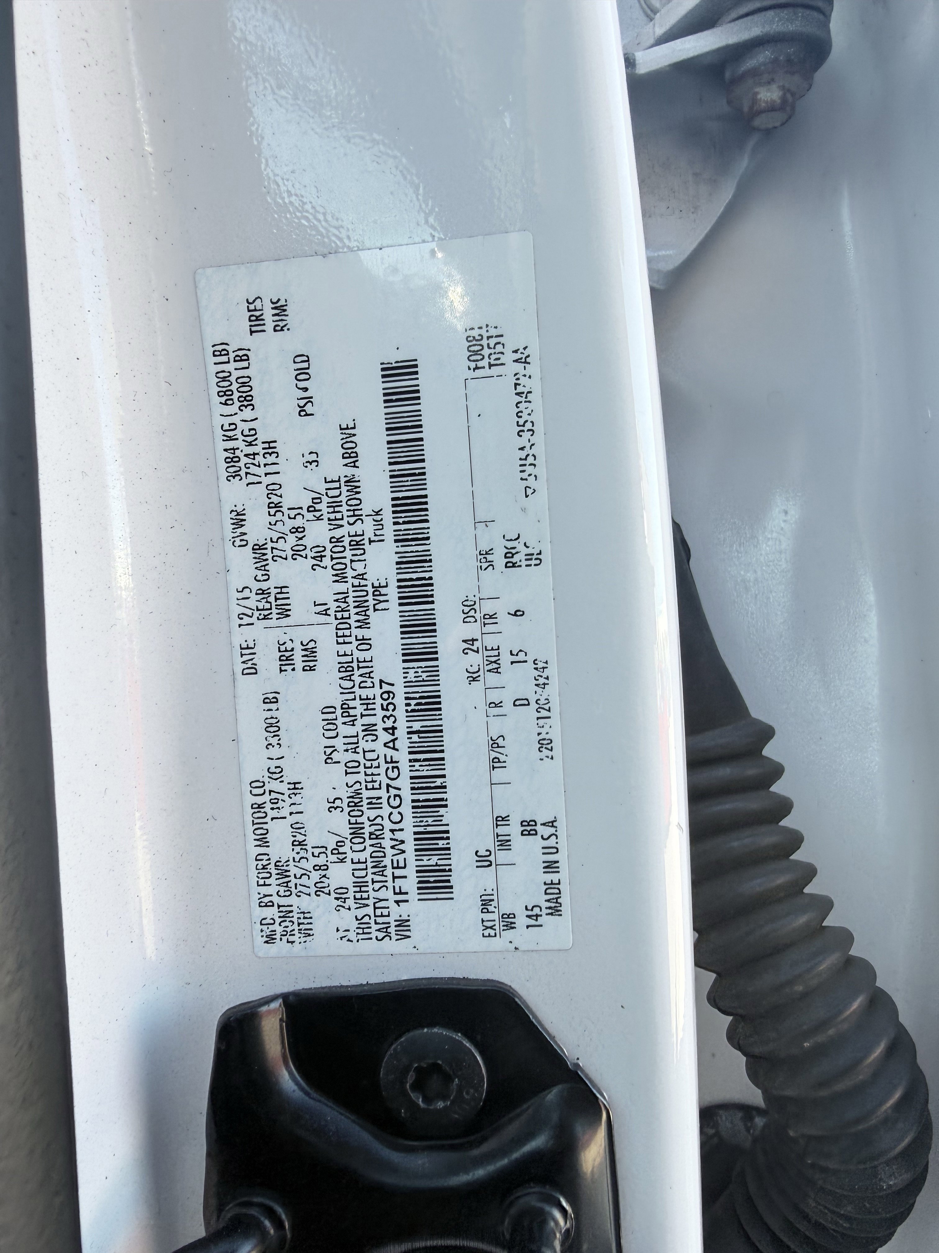 Used 2016 Ford F150 Platinum w/ Equipment Group 701A Luxury image 66