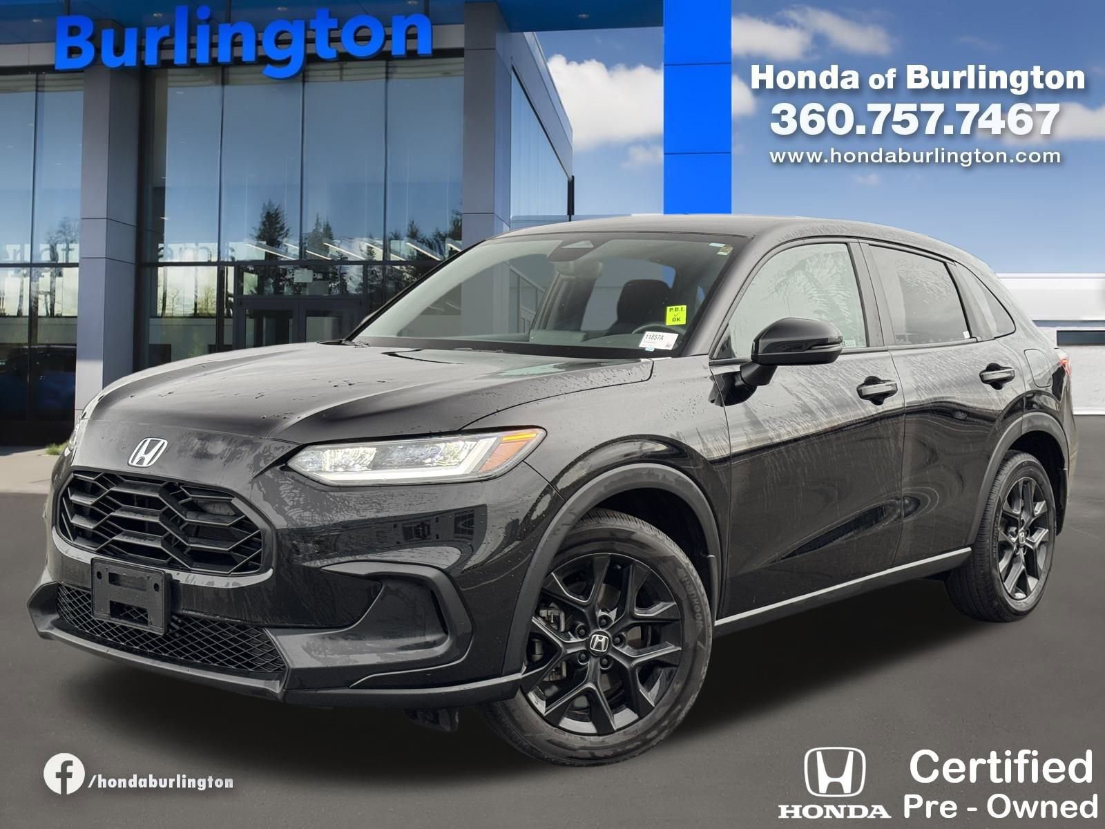 Certified 2024 Honda HR-V Sport