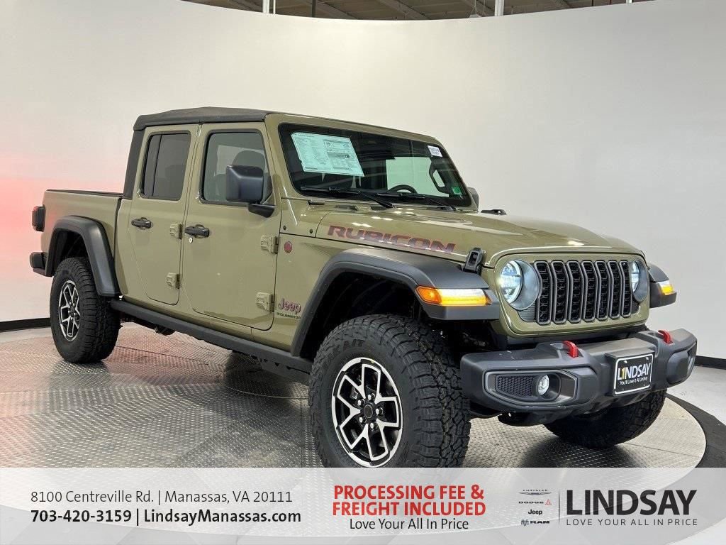 New 2026 Jeep Gladiator Rubicon w/ Safety Group