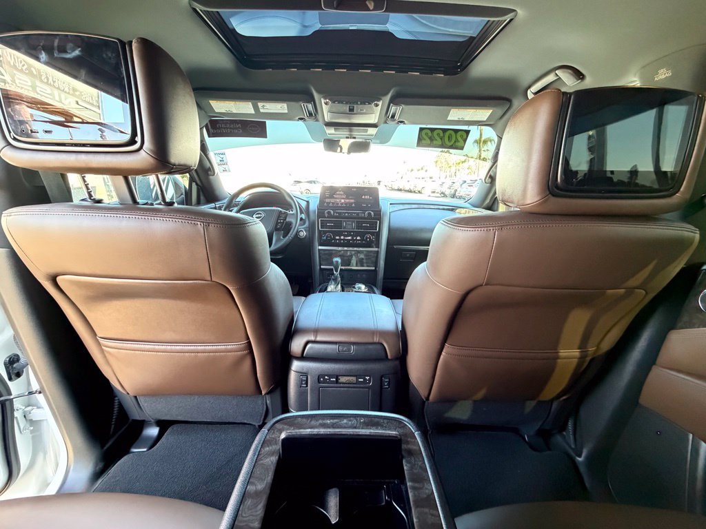 Certified 2022 Nissan Armada Platinum w/ Captain's Chairs Package AWD/4WD image 14