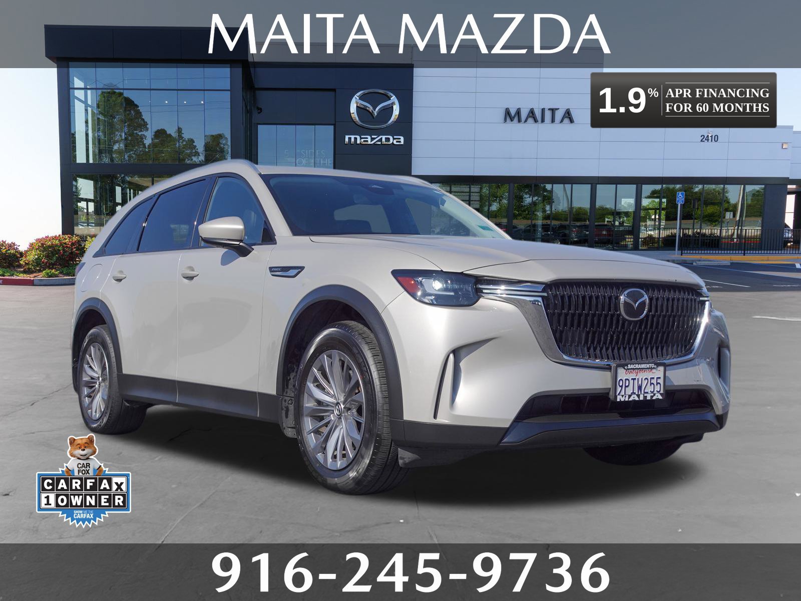 Certified 2024 MAZDA CX-90 Plug-In Hybrid w/ Preferred AWD/4WD 360° Tour