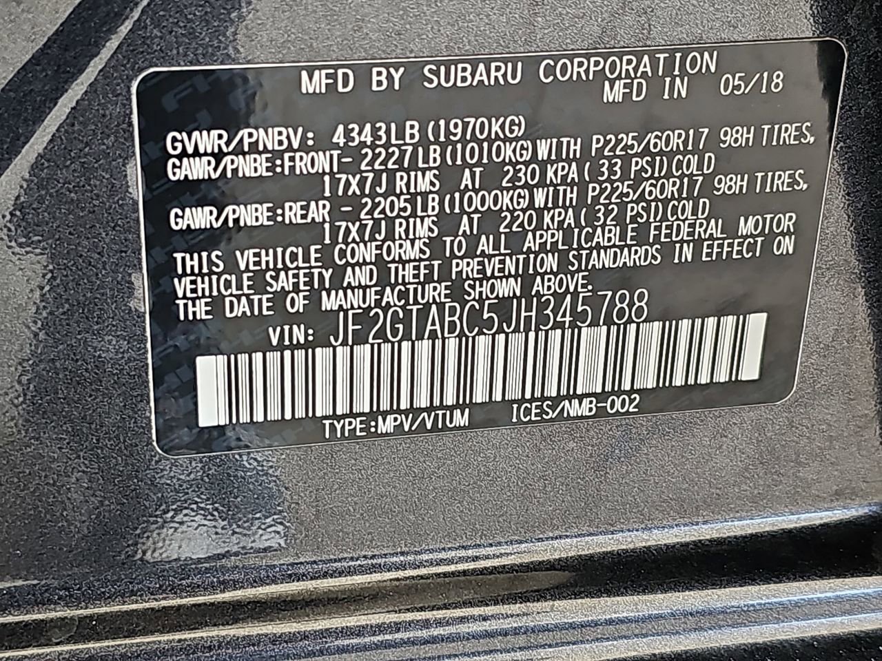 Used 2018 Subaru Crosstrek 2.0i Premium image 40