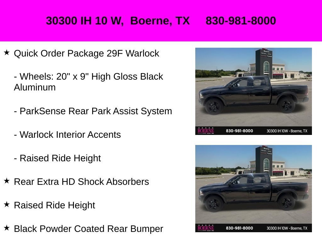 Used 2024 RAM 1500 Warlock AWD/4WD image 18