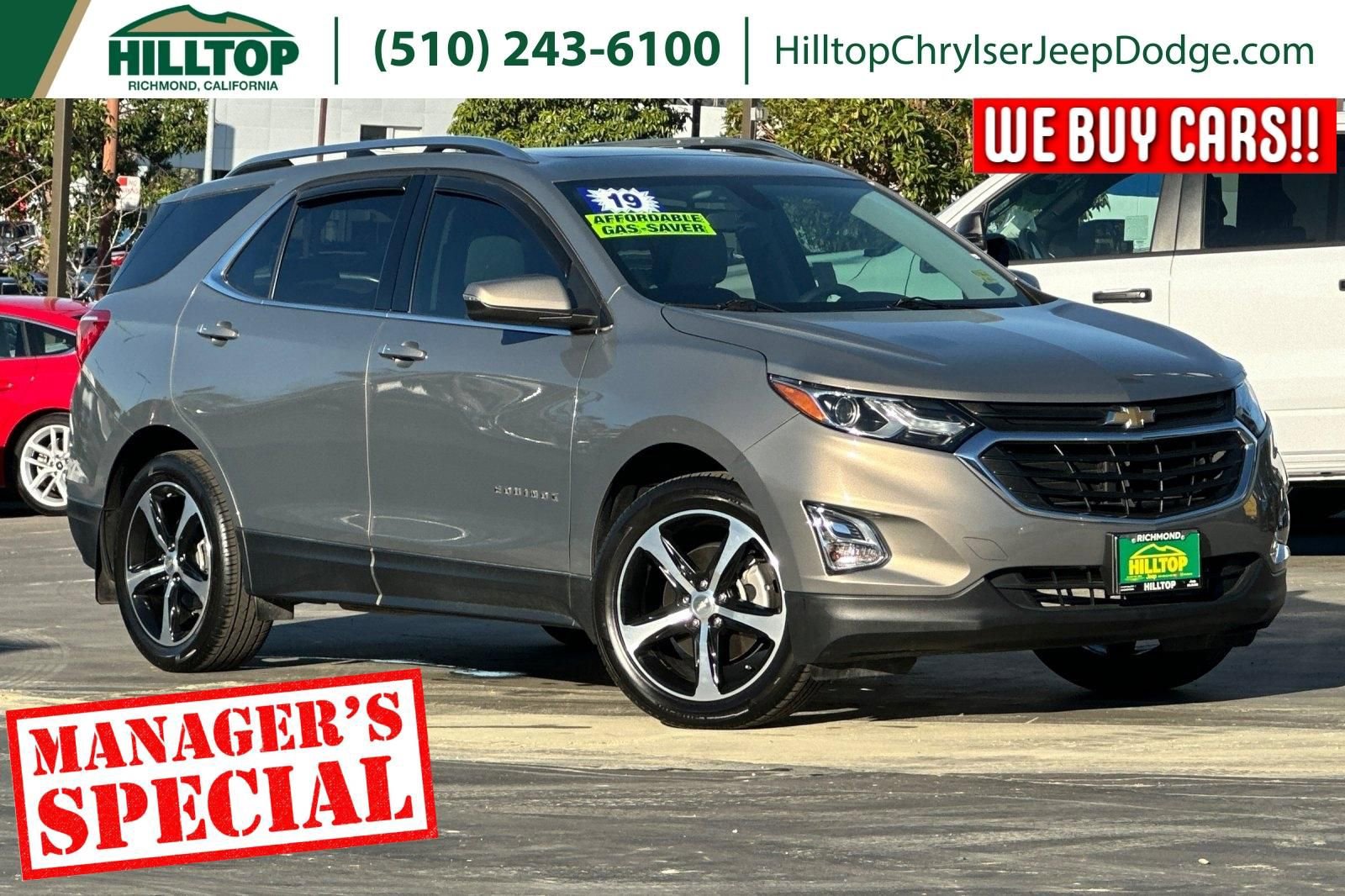 Used 2019 Chevrolet Equinox LT w/ Sun & Navigation Package image 1