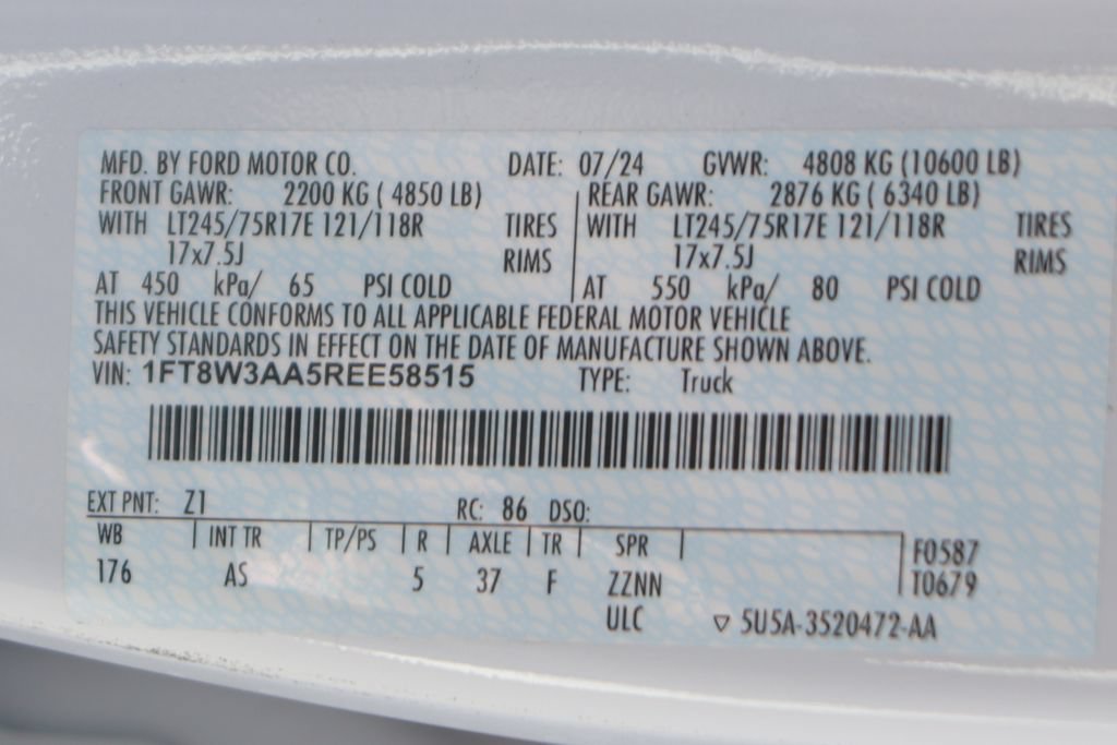 Used 2024 Ford F350 XL w/ XL Chrome Package RWD image 48