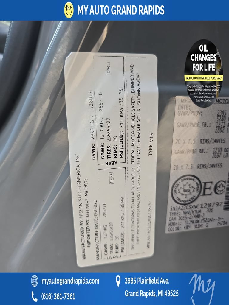 Used 2022 Nissan Murano SL AWD/4WD image 39