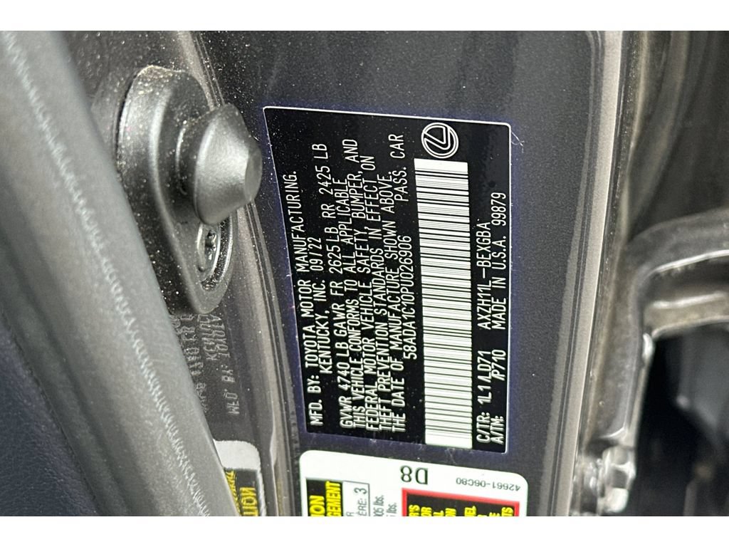 Used 2023 Lexus ES 300h w/ Premium Package FWD image 33