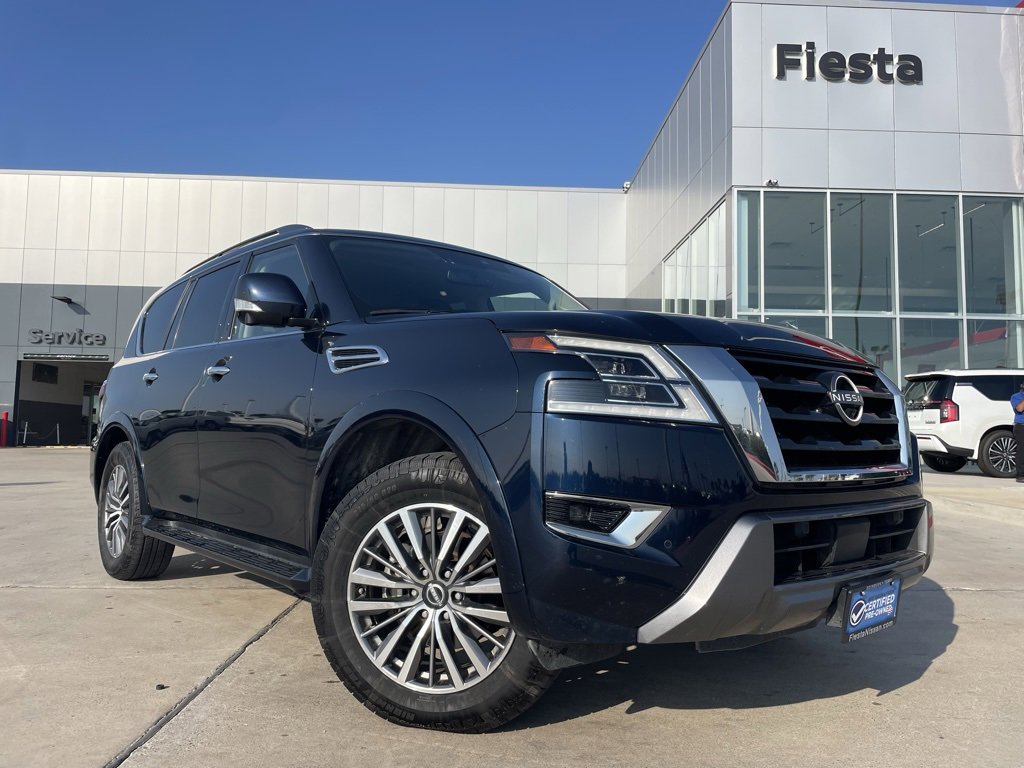 Certified 2023 Nissan Armada SL w/ Captain's Chairs Package