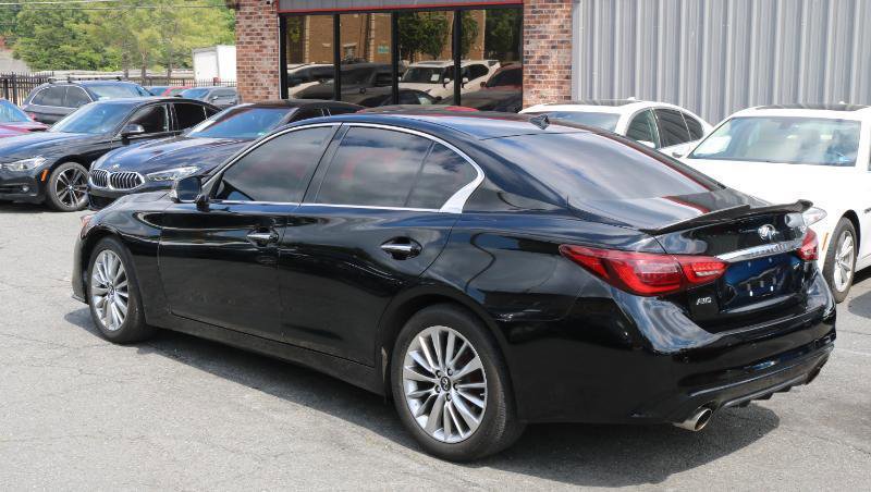 Used 2021 INFINITI Q50 Luxe w/ Cargo Package AWD/4WD image 4