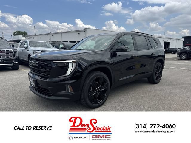 New 2026 GMC Acadia Elevation w/ Black Edition
